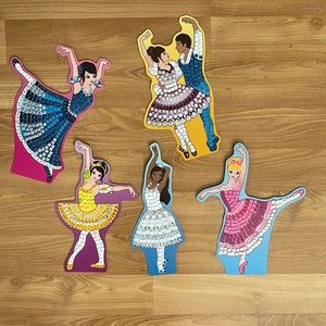 Ballerinas Sticky Mosaics